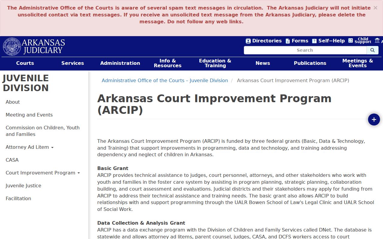 Randolph County criminal court docket technology services